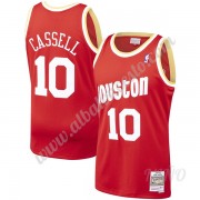 Camisetas NBA Niños Houston Rockets 1993-94 Sam Cassell 10# Rojo Hardwood Classics Swingman..